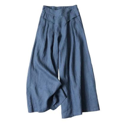 Pantalone - Wide Leg Linen Trousers